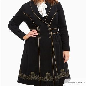 Torrid Dr. Who Themed Coat! NEW WITH TAG (2x)